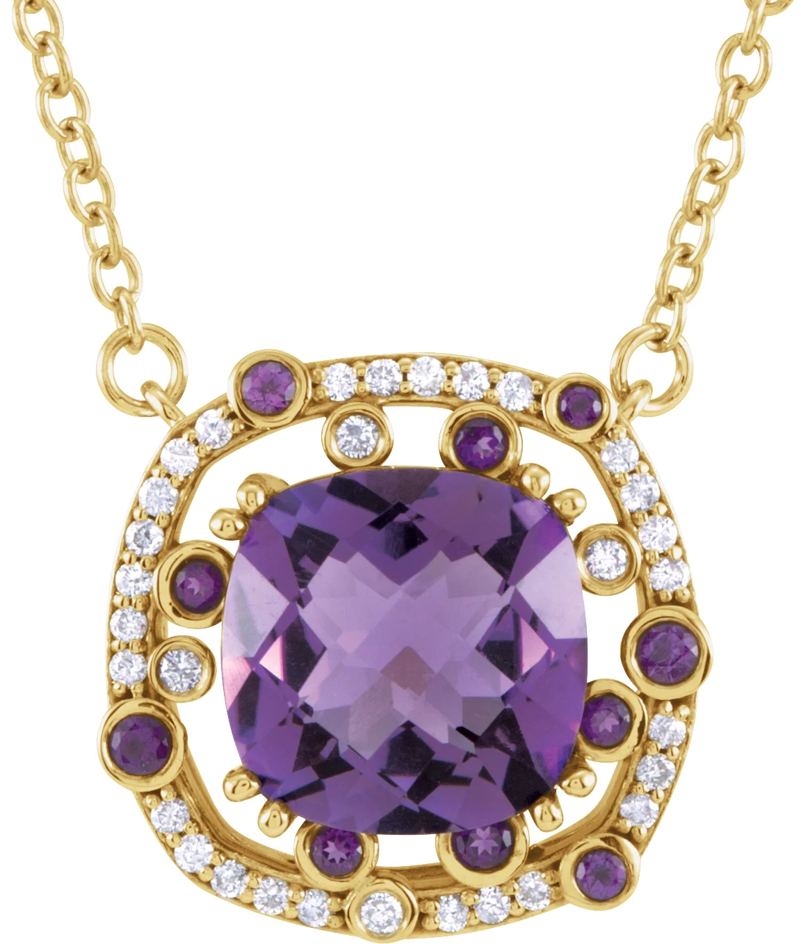 Halo-Style Necklace or Center