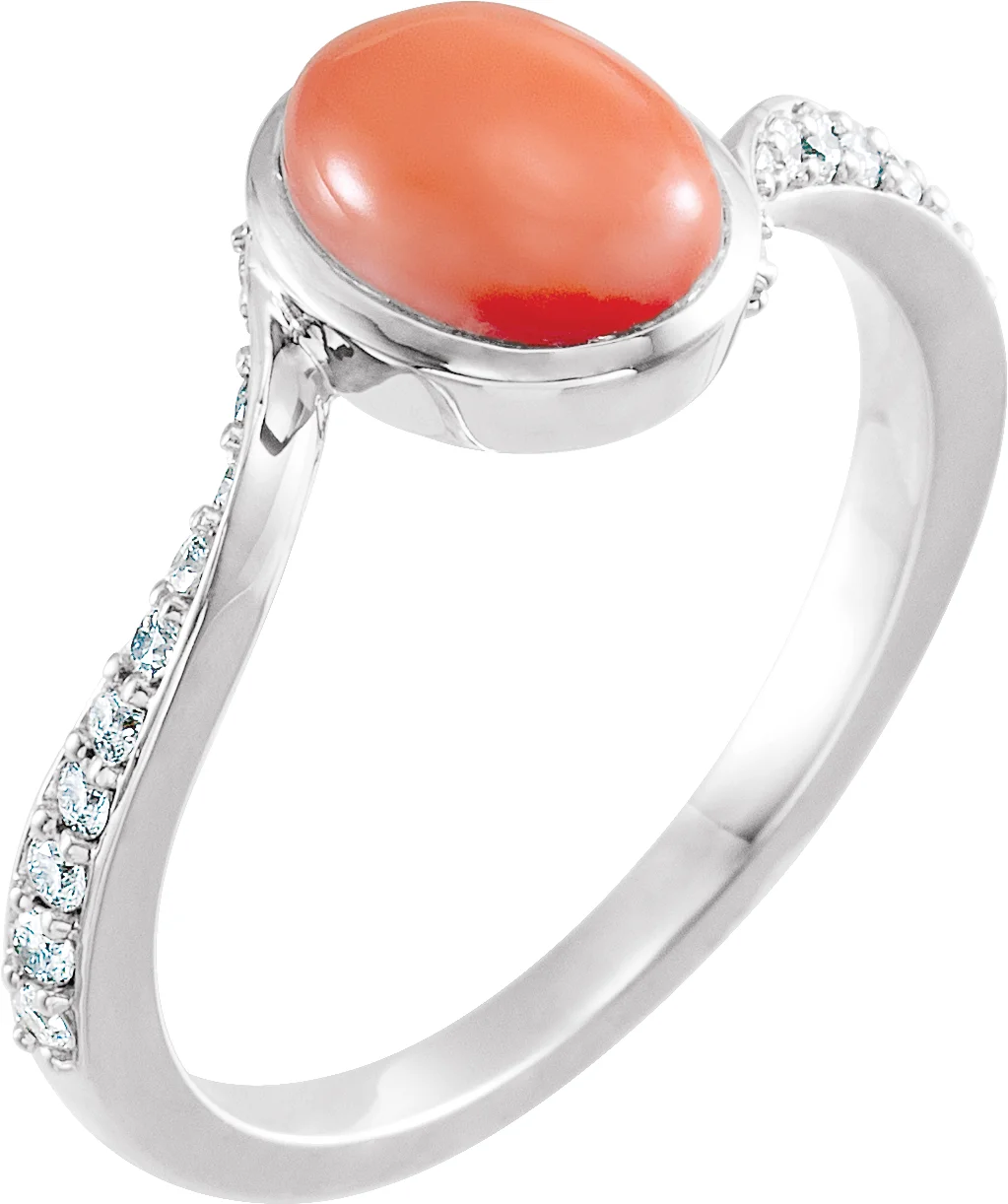 Accented Bypass Ring