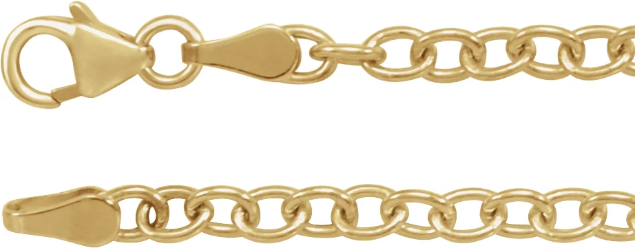 3.25 mm Oval Cable Chain