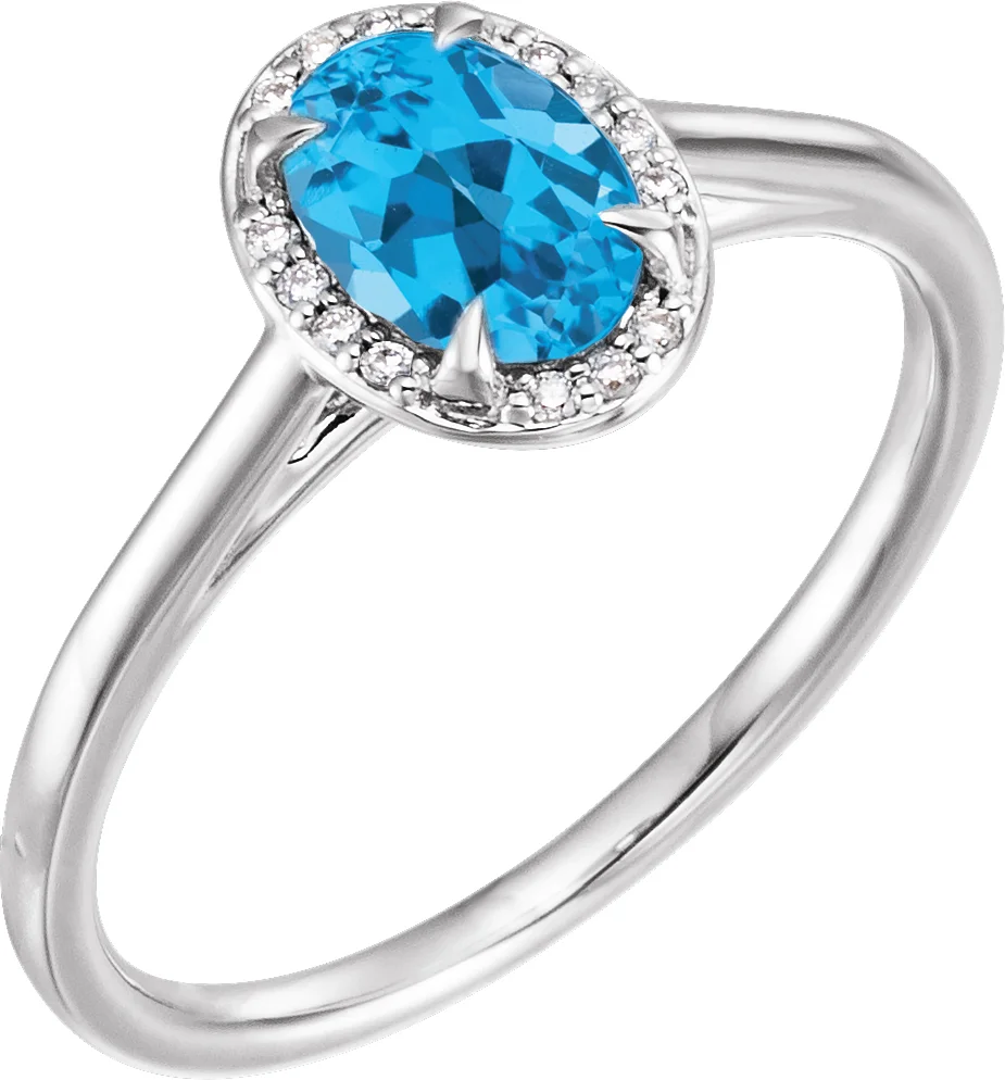 Halo-Style Ring