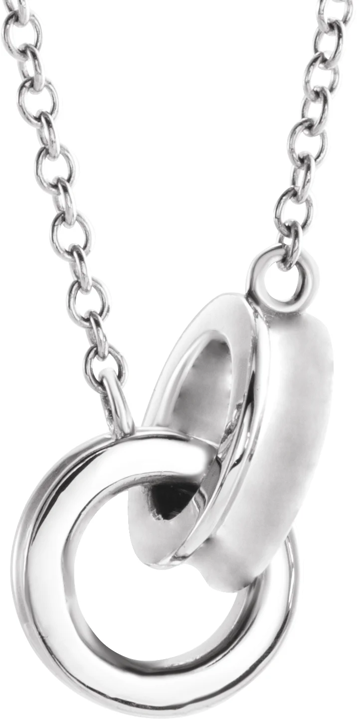 Interlocking Circle Necklace