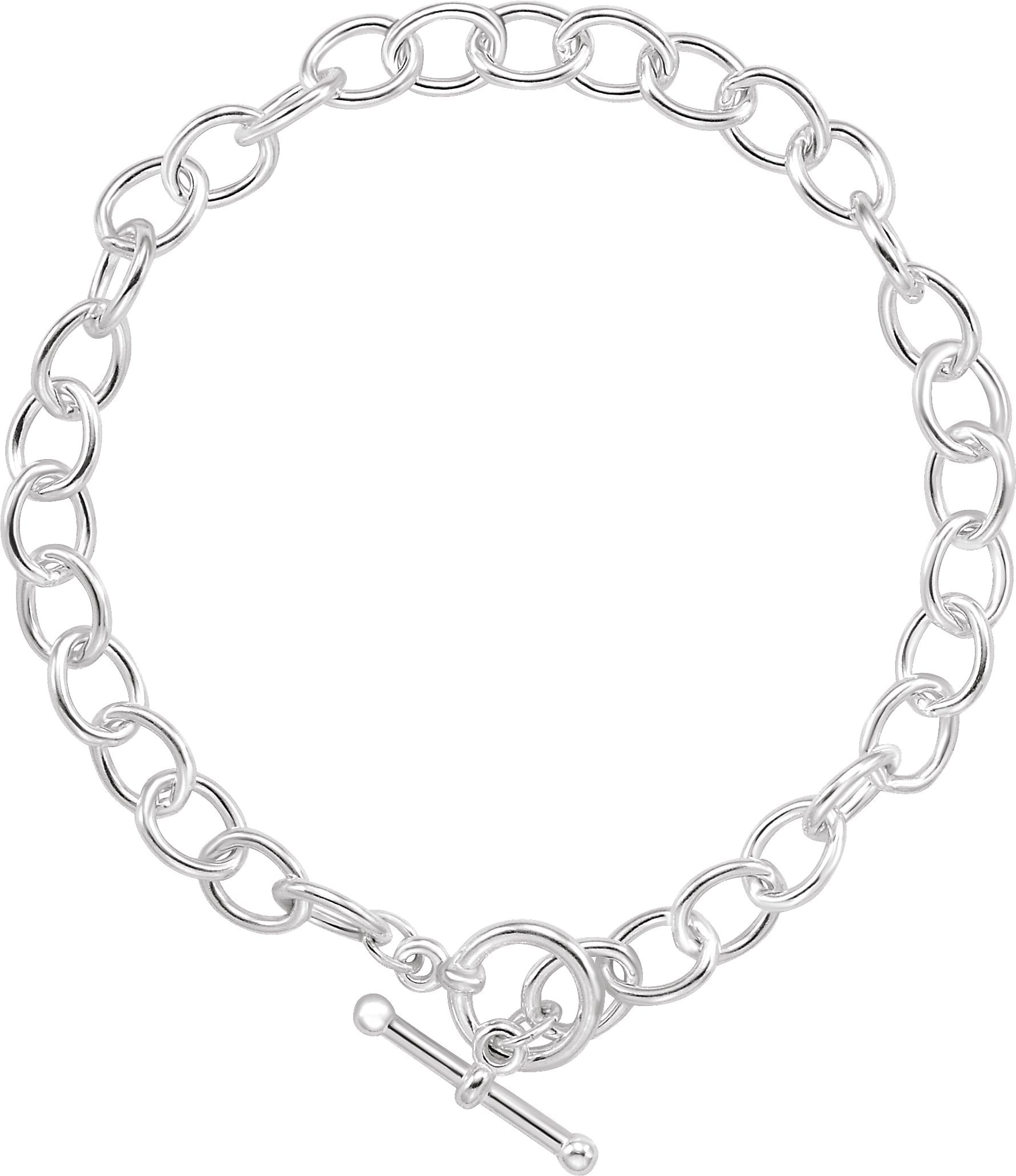 5.9 mm Cable Charm Bracelet