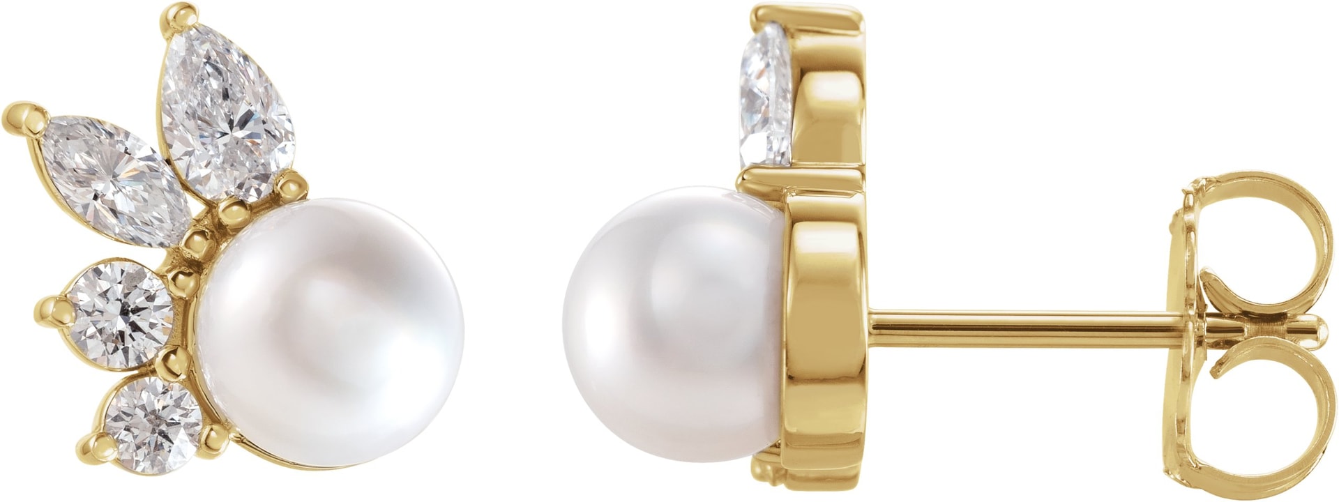 Accented Pearl Earrings