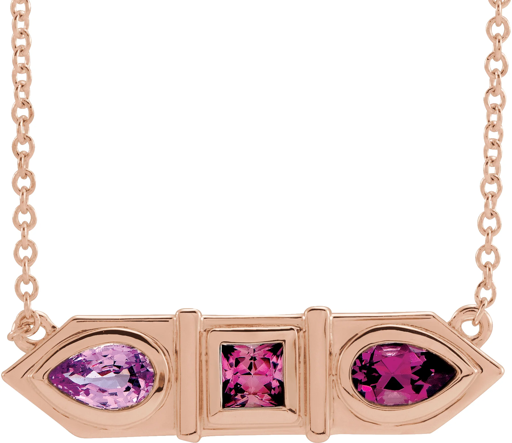 Geometric Bar Necklace