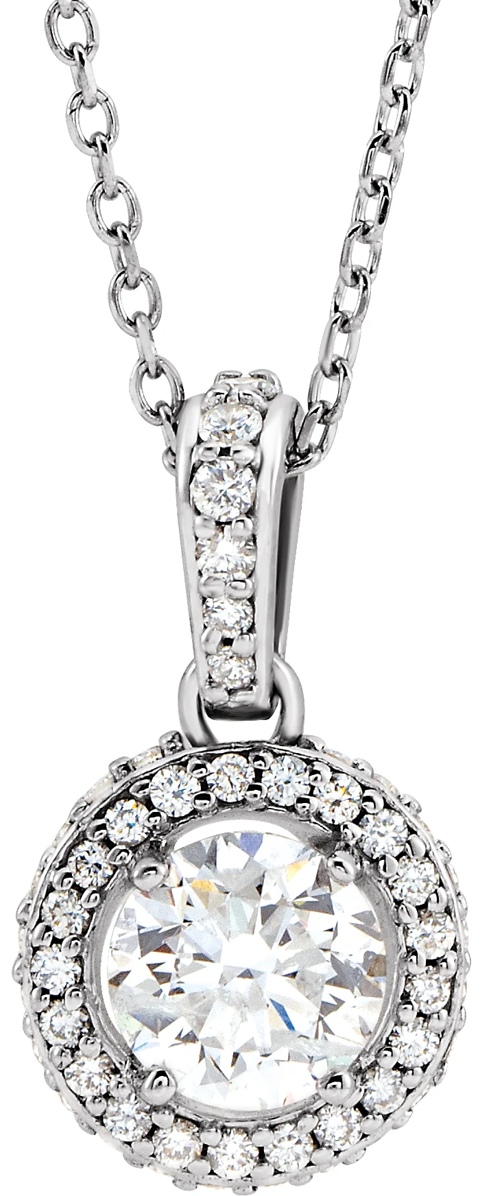 Halo-Style Necklace