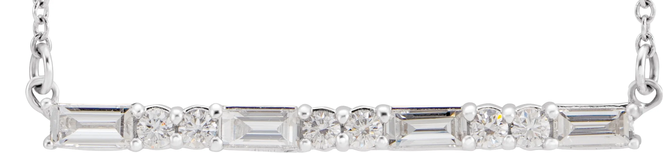 Accented Bar Necklace