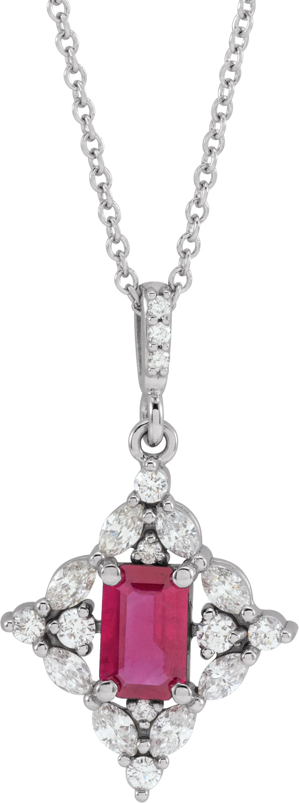 Halo-Style Necklace