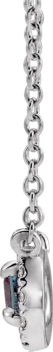 Halo-Style Necklace