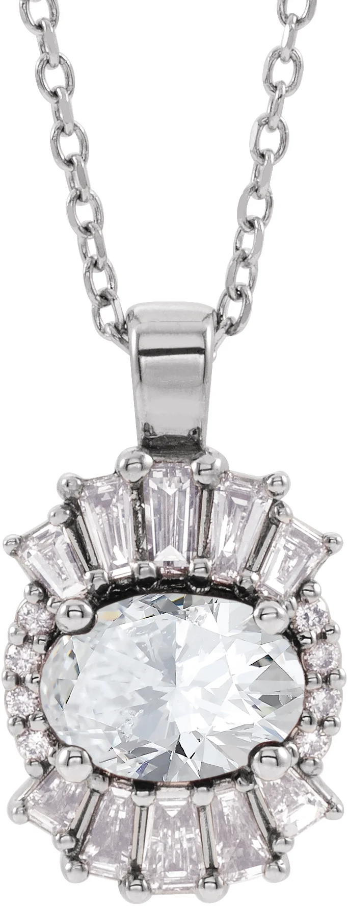 Halo-Style Necklace
