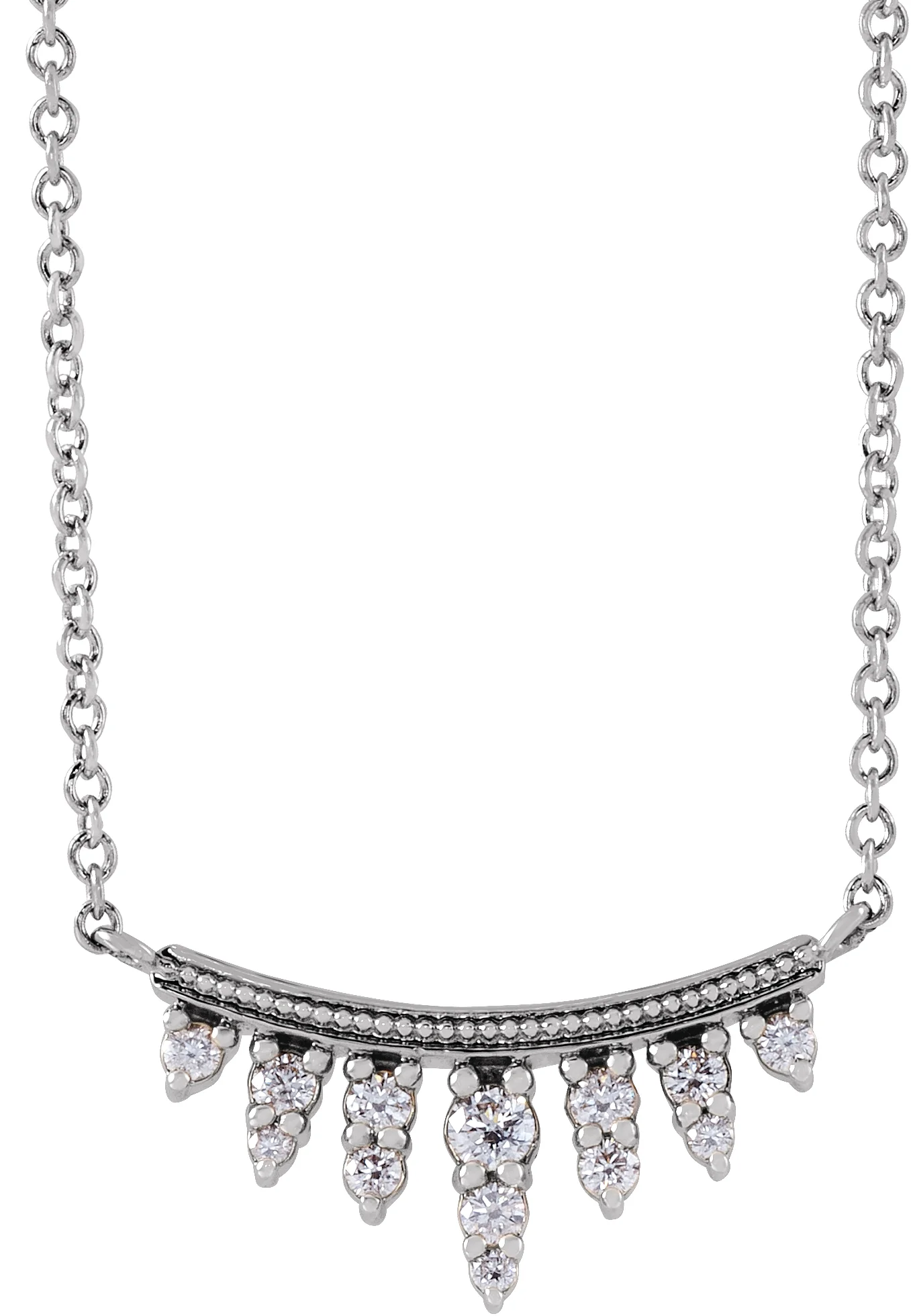 Accented Bar Necklace