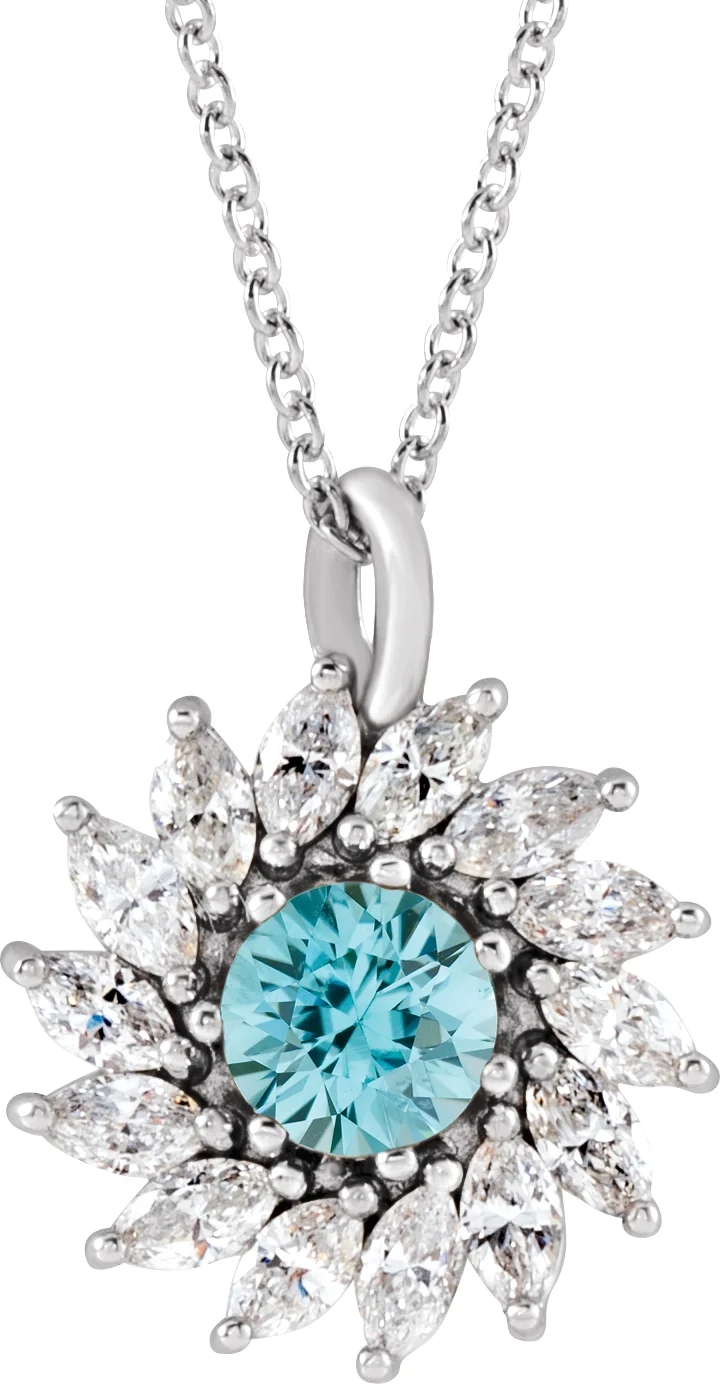 Halo-Style Necklace