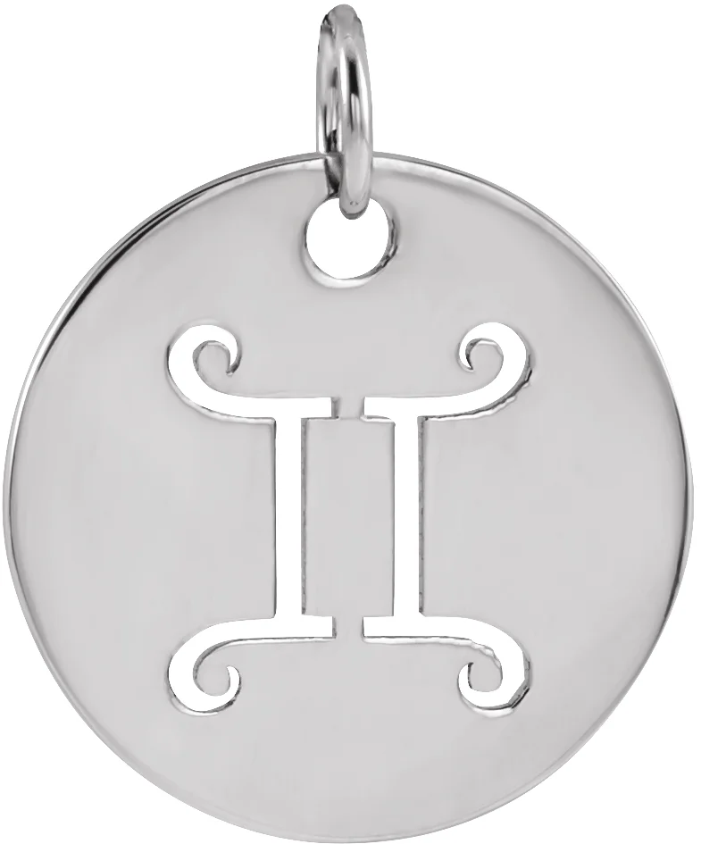 Zodiac Disc Necklace
