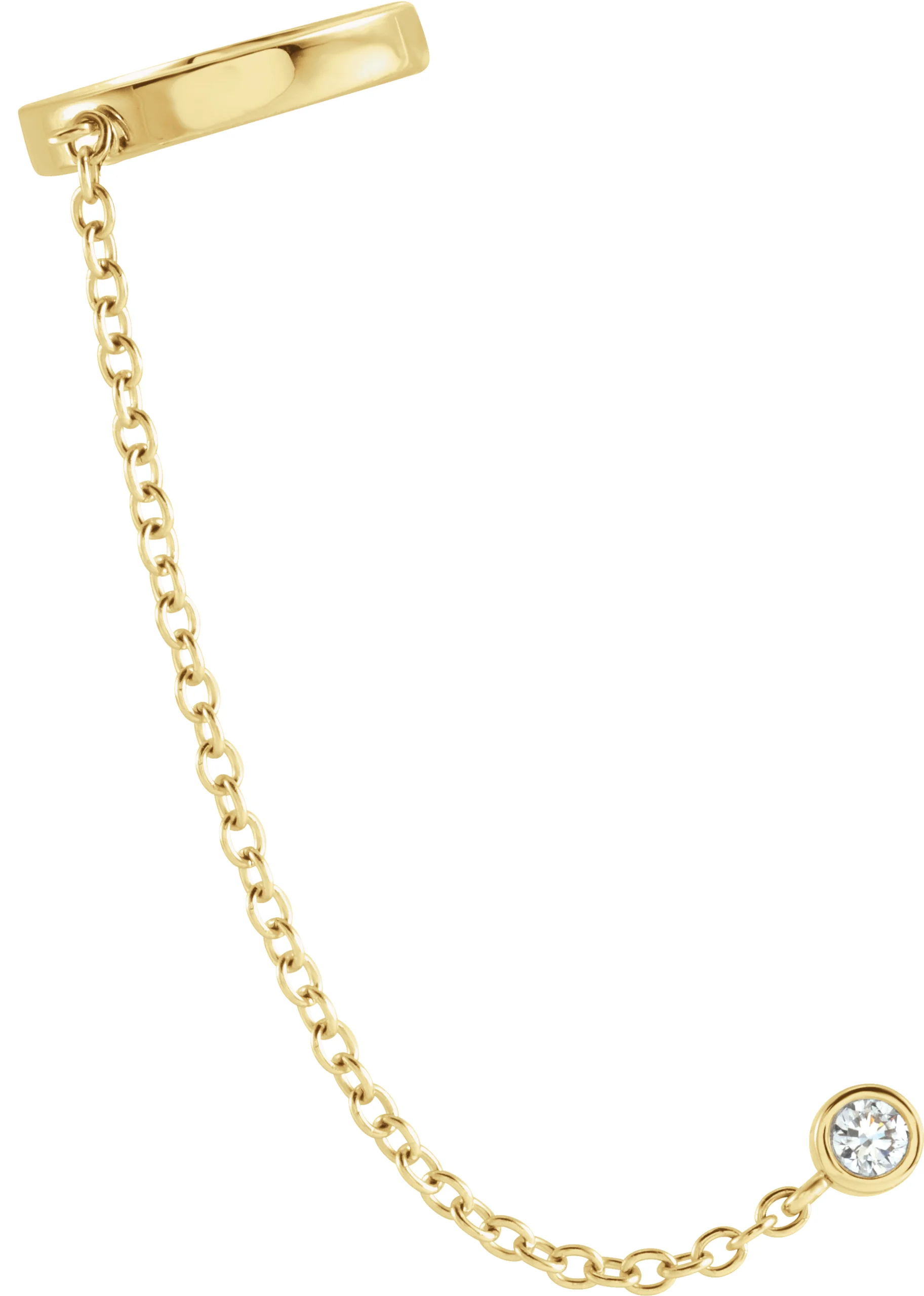 Ear Cuff with Chain