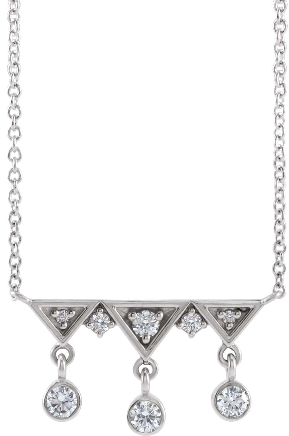 Fringe Bar Necklace or Center