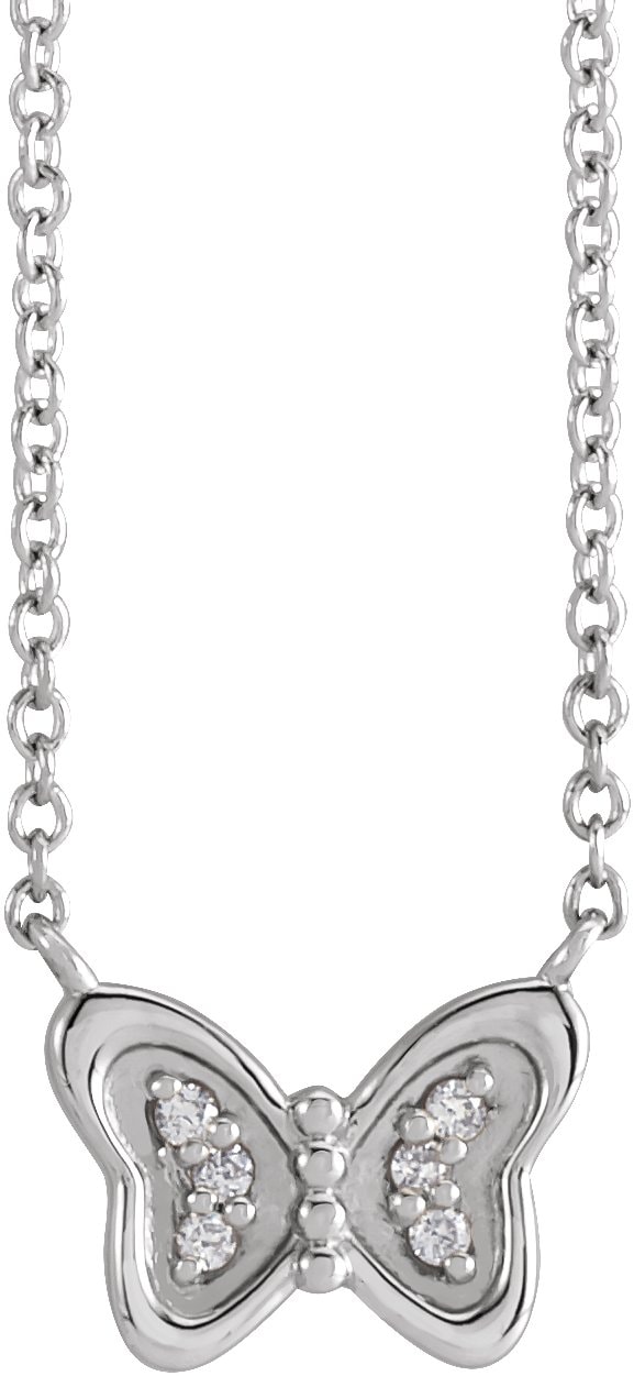 Butterfly Necklace or Center