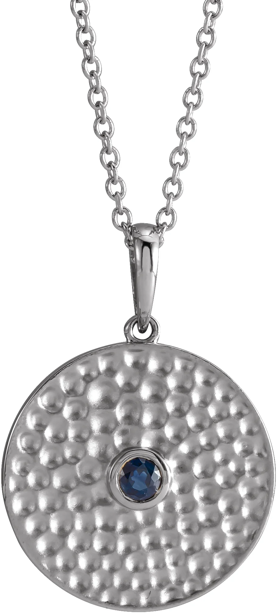 Beaded Disc Necklace