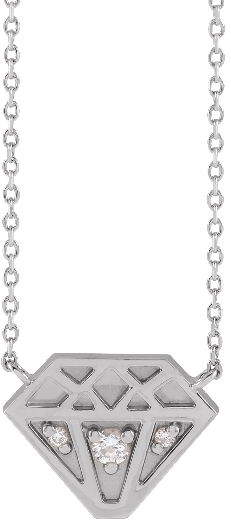 Tiny Diamond Necklace