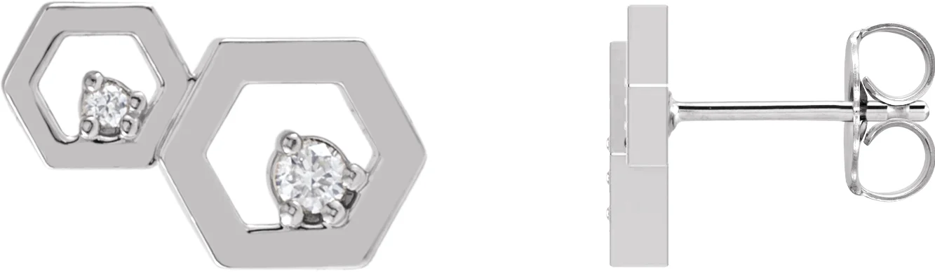 Honeycomb Earrings