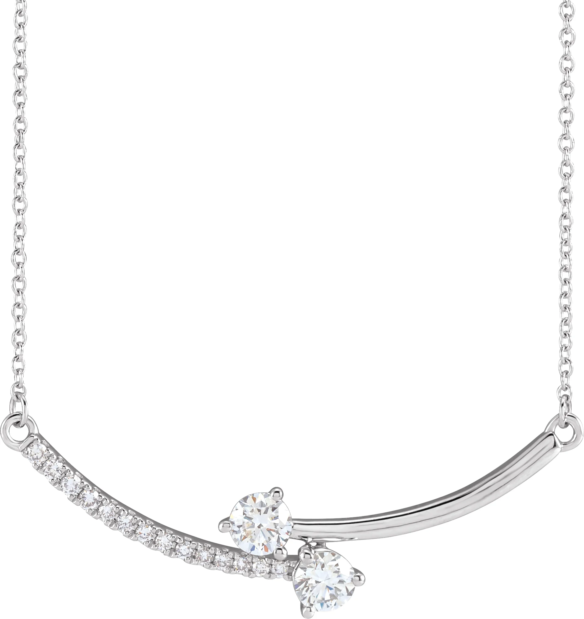 Two-Stone Necklace