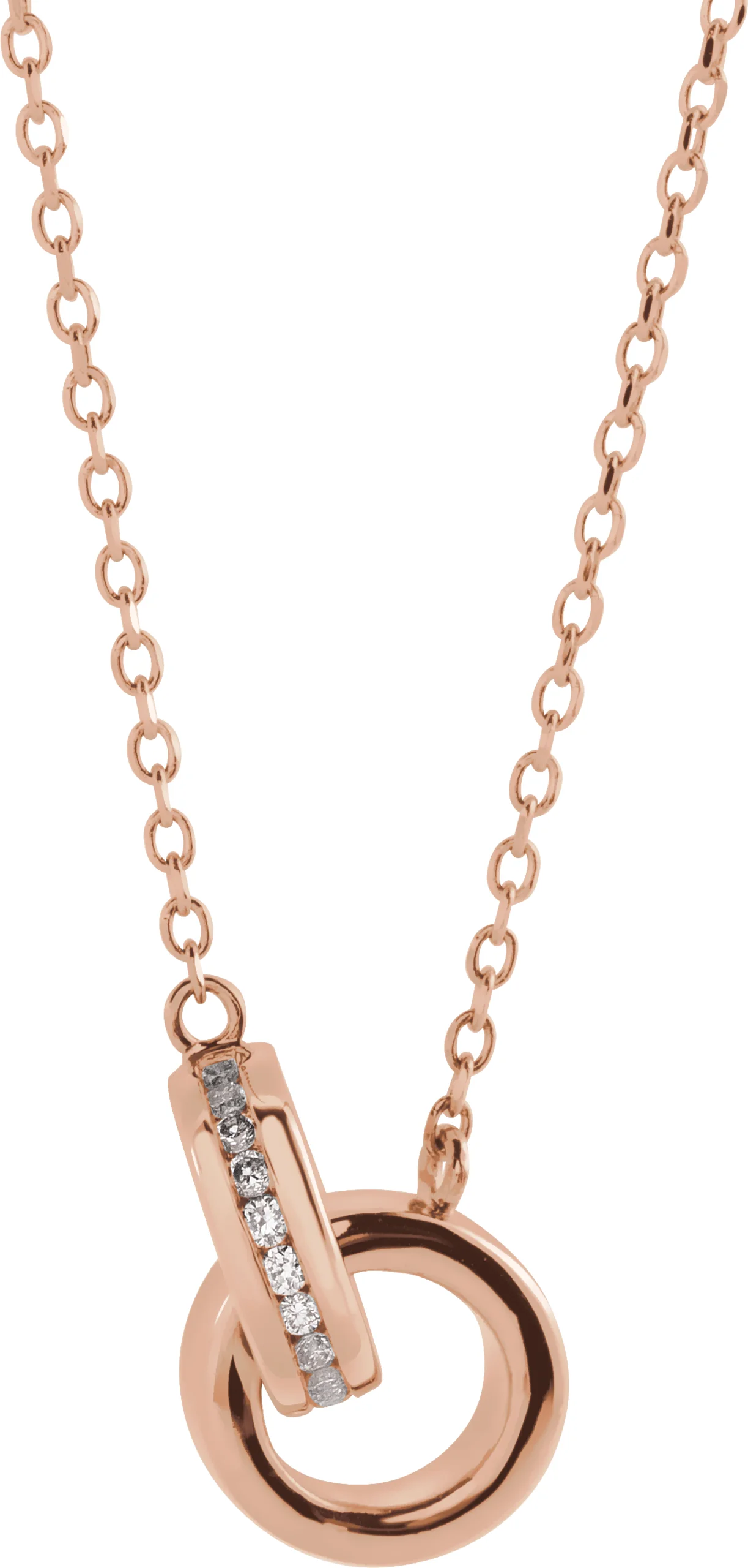 Interlocking Circle Necklace
