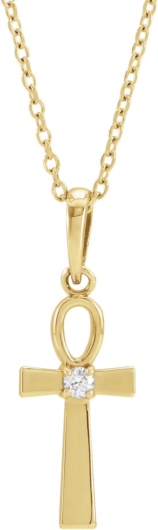 Ankh Cross Necklace or Pendant