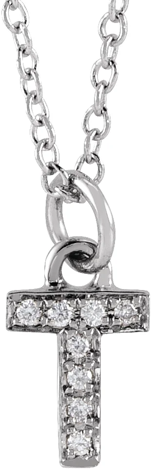 Petite Initial Necklace