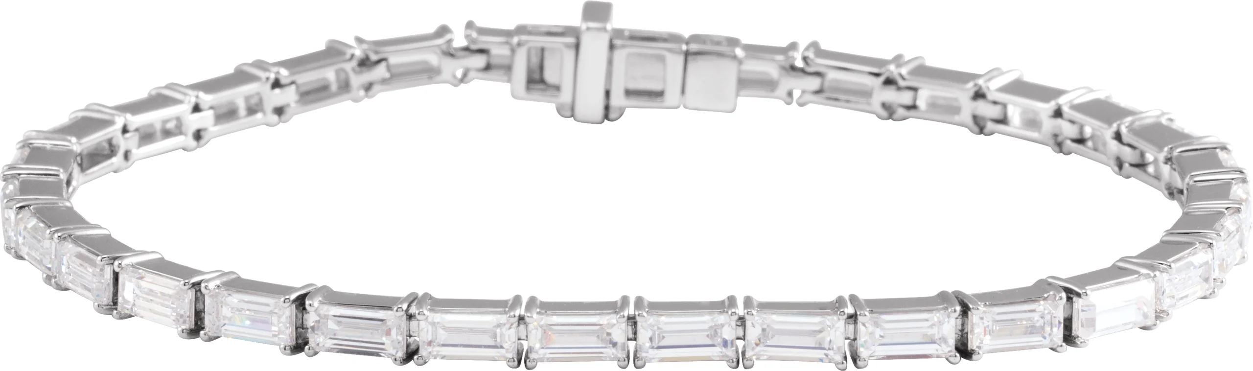 Lab-Grown Diamond Line Bracelet