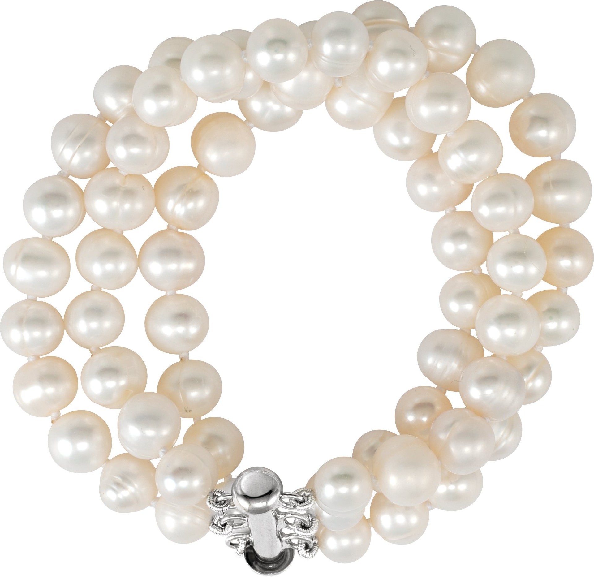 Pearl 3-Strand Bracelet