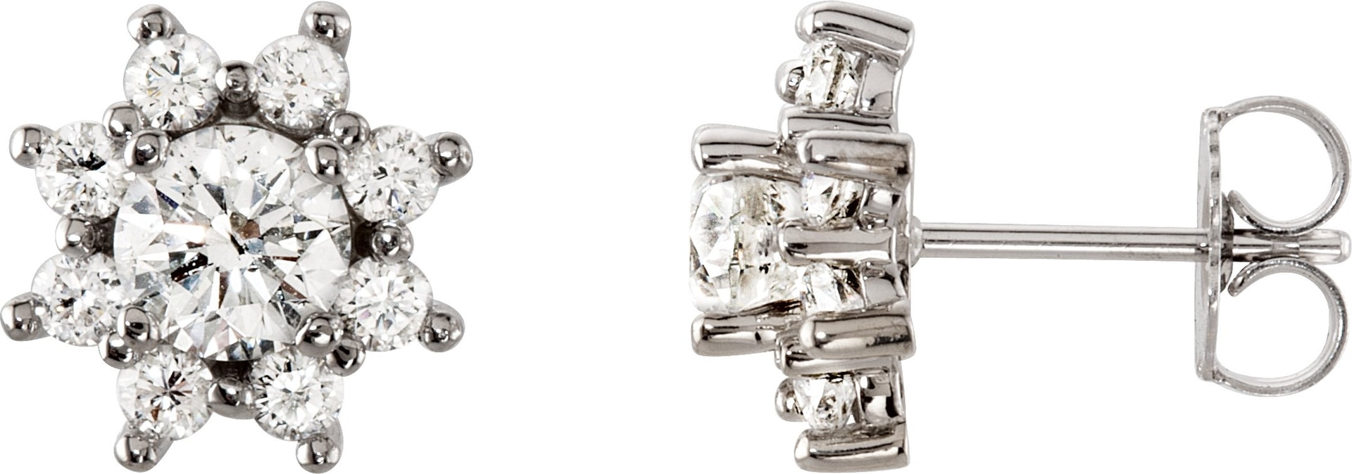 Cluster Earrings