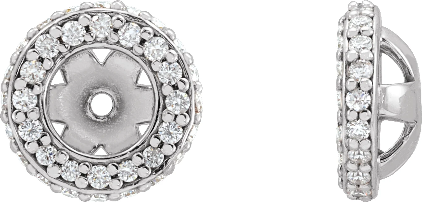 Halo-Style Earring Jackets