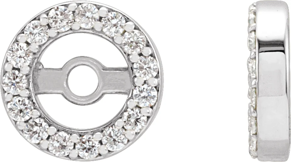 Halo-Style Earring Jackets
