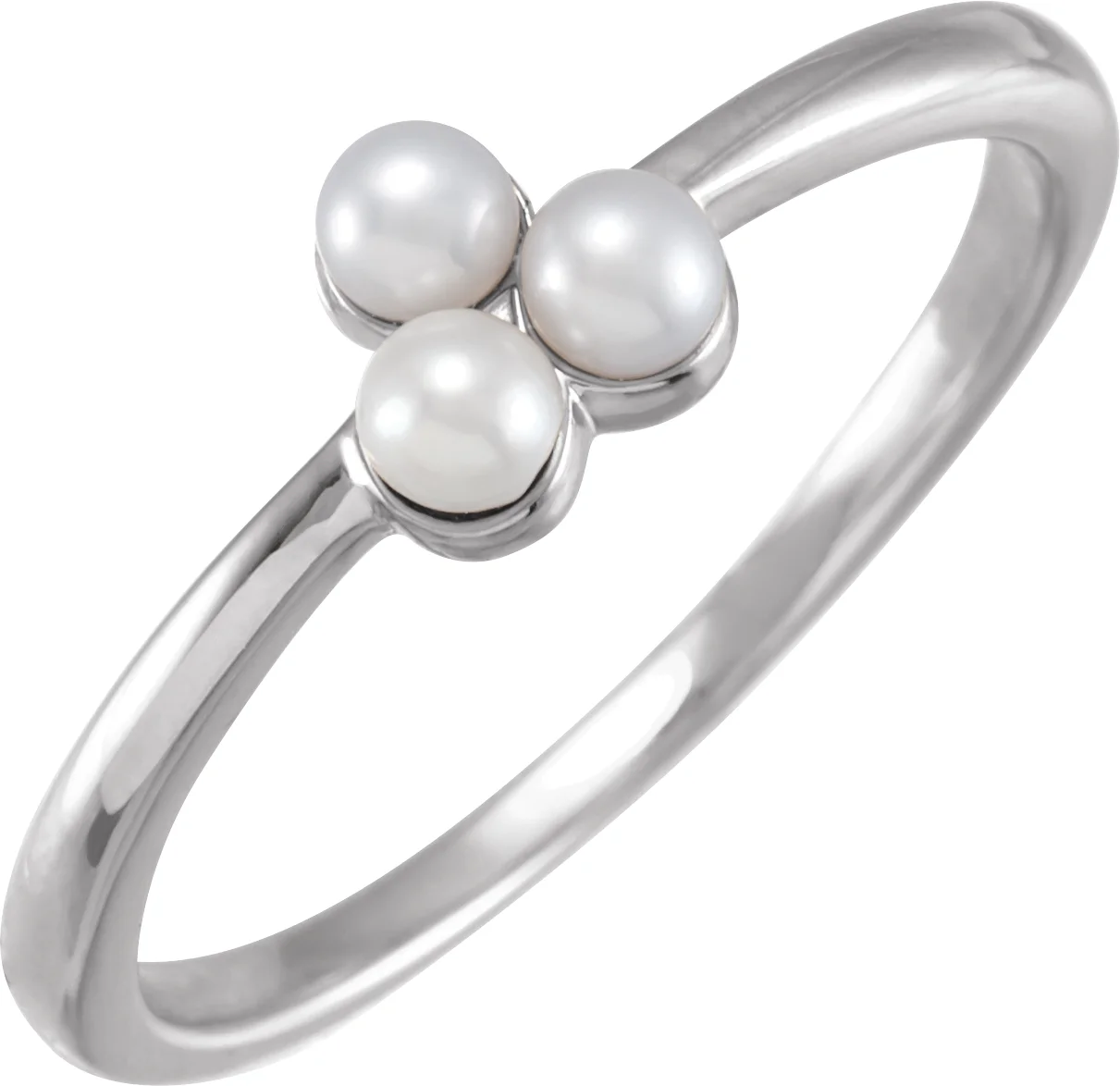 Pearl Cluster Ring