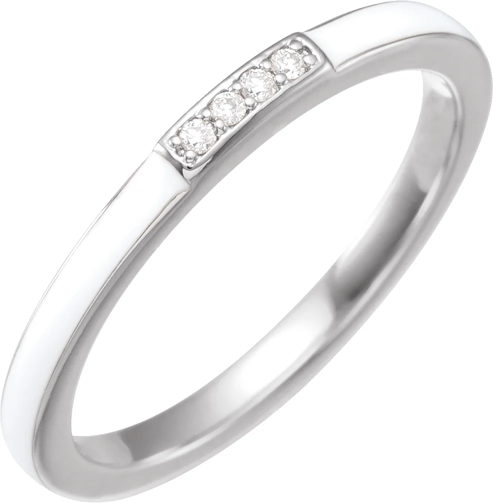 Enamel Stackable Ring