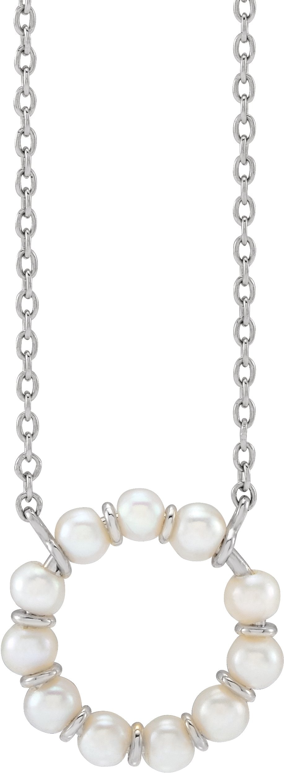 Pearl Circle Necklace