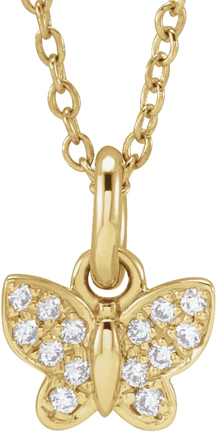 Youth Butterfly Necklace