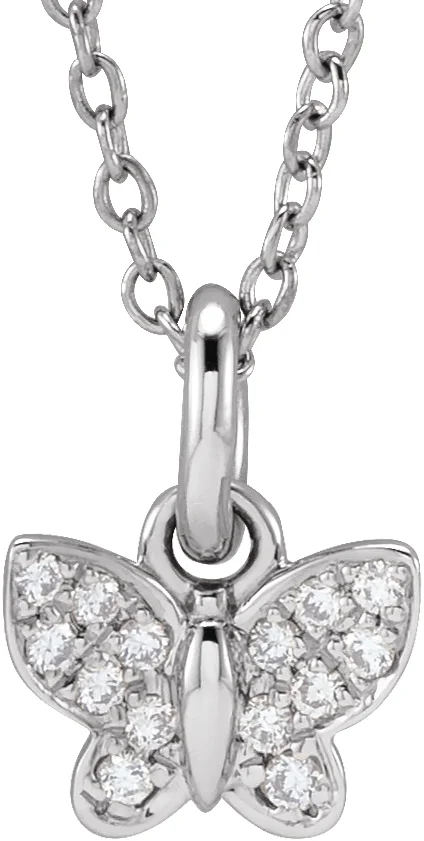 Youth Butterfly Necklace