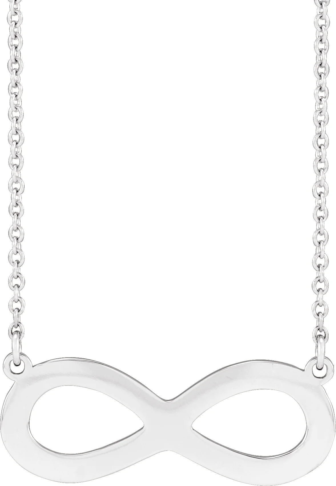 Engravable Infinity Family Necklace