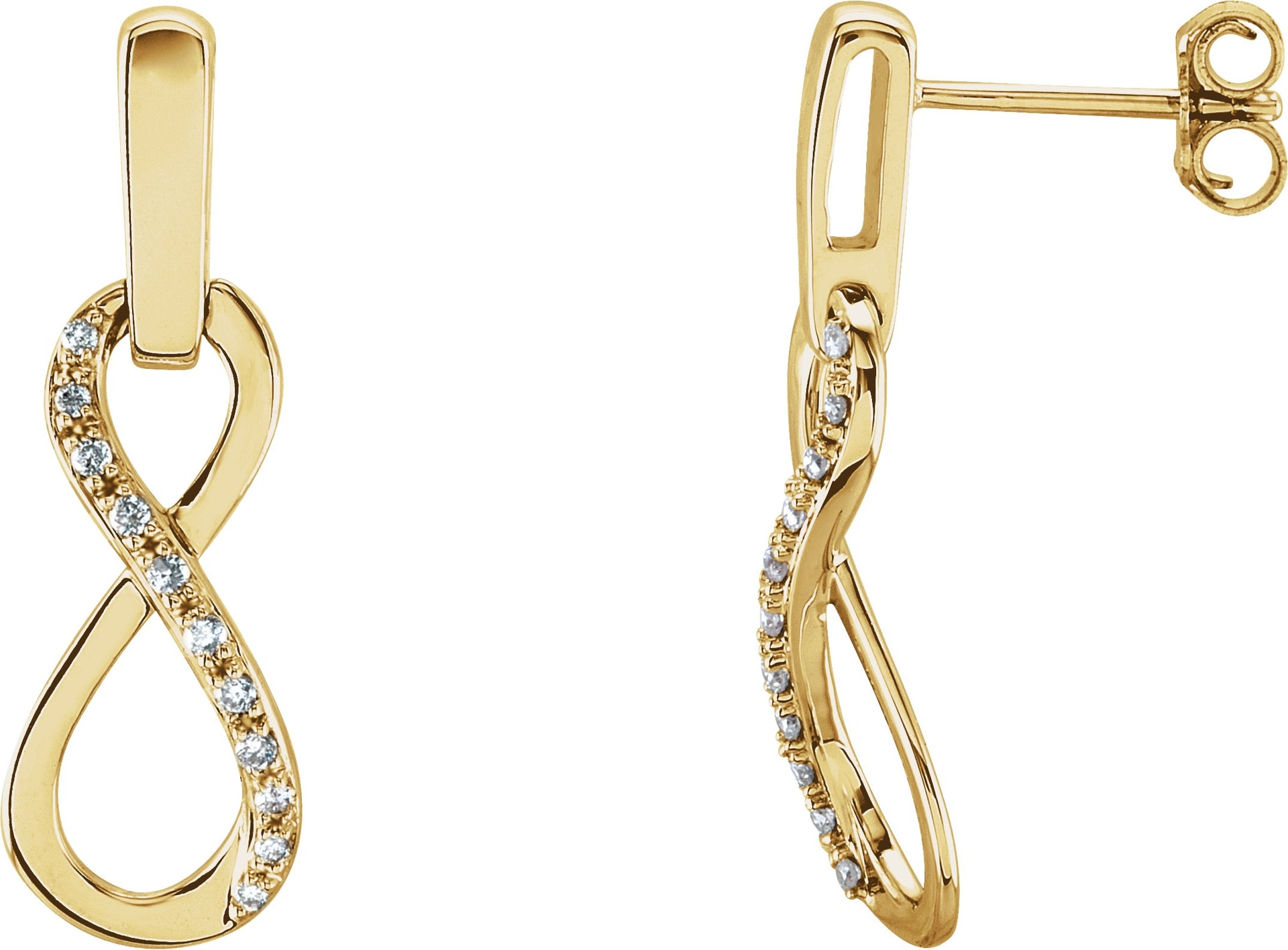Infinity-Inspired Earrings