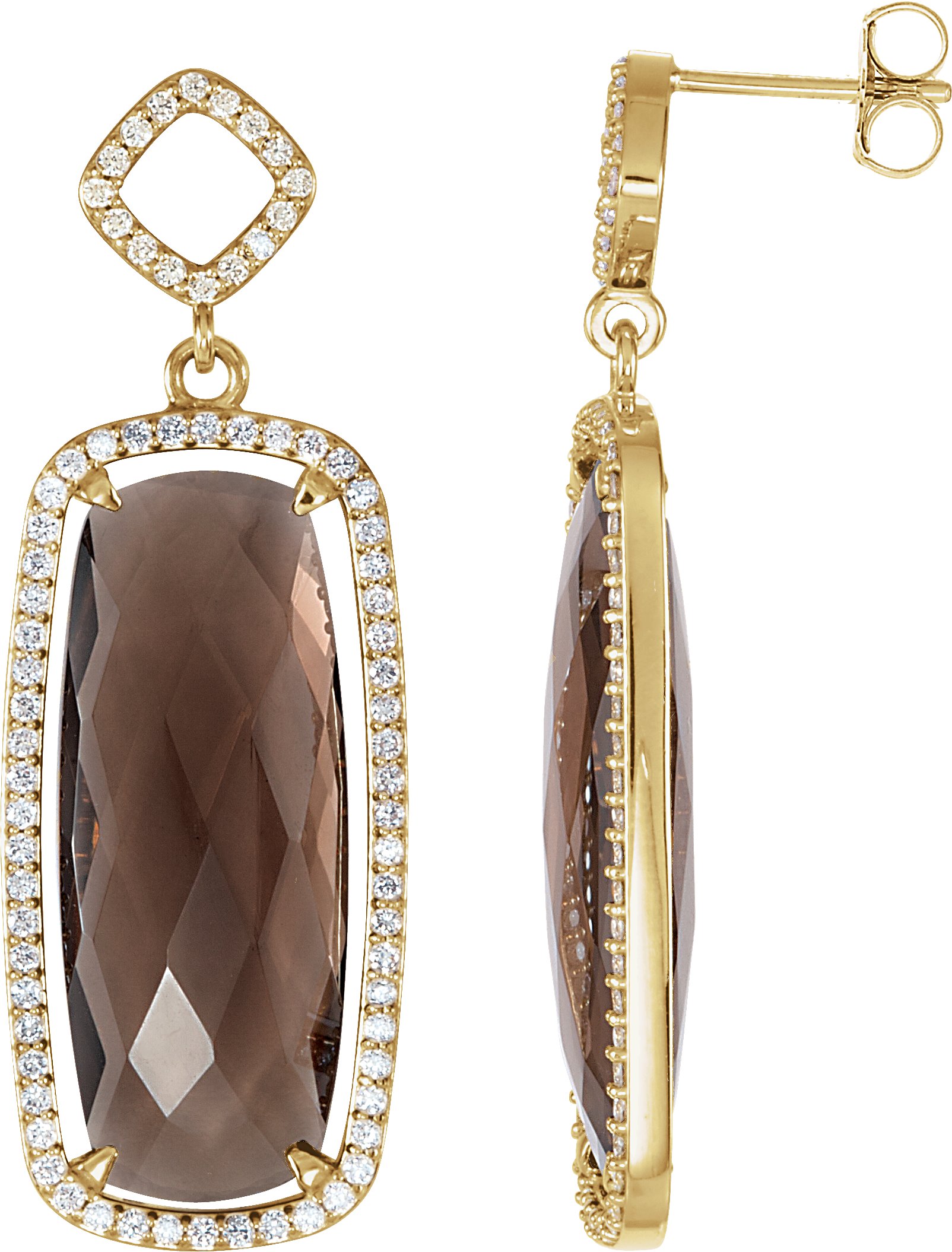 Halo-Style Earrings