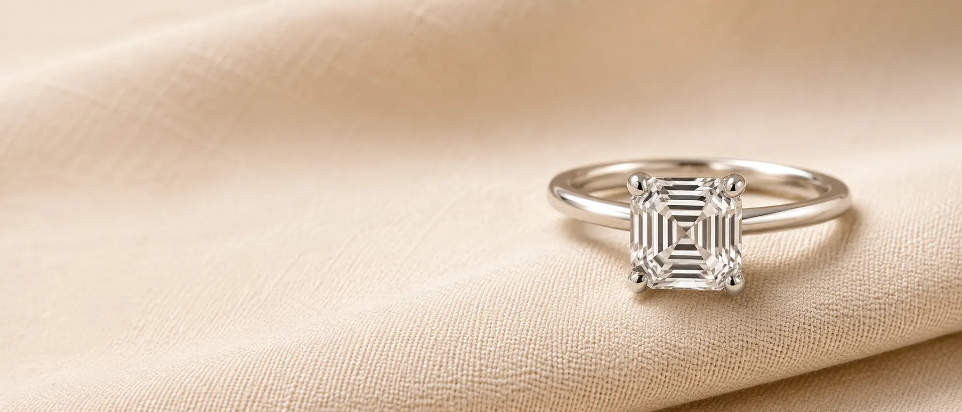 Asscher cut diamond