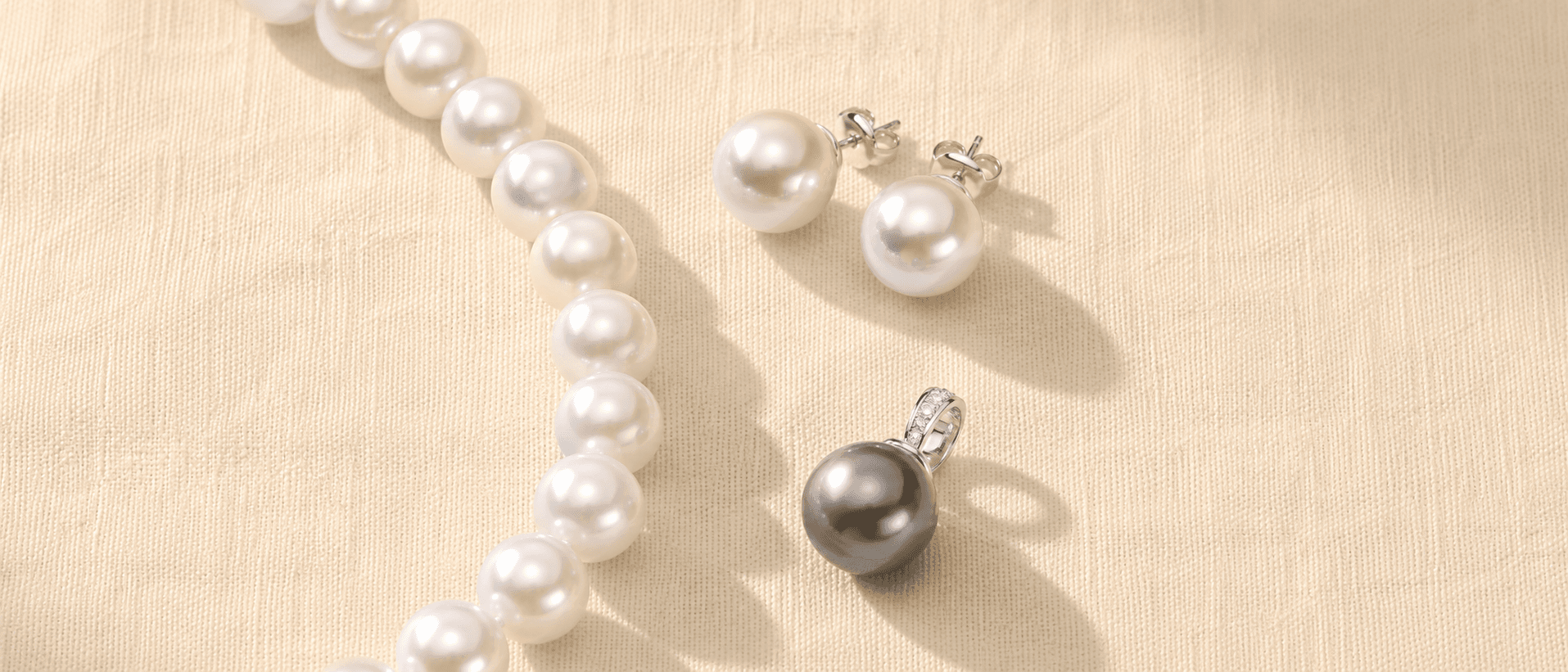 June birthstone jewelry — Pearl / Alexandrite