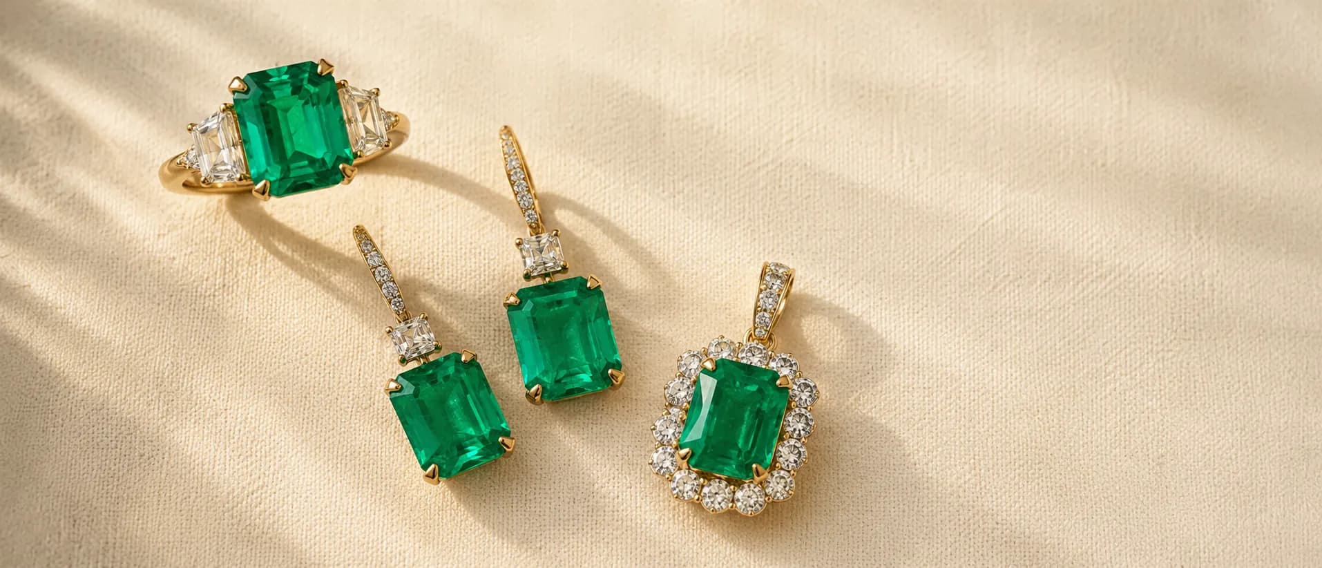 May birthstone jewelry — Emerald