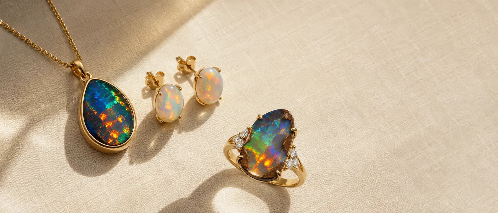 October birthstone opal jewelry at ATL Luxury Jewelers Atlanta