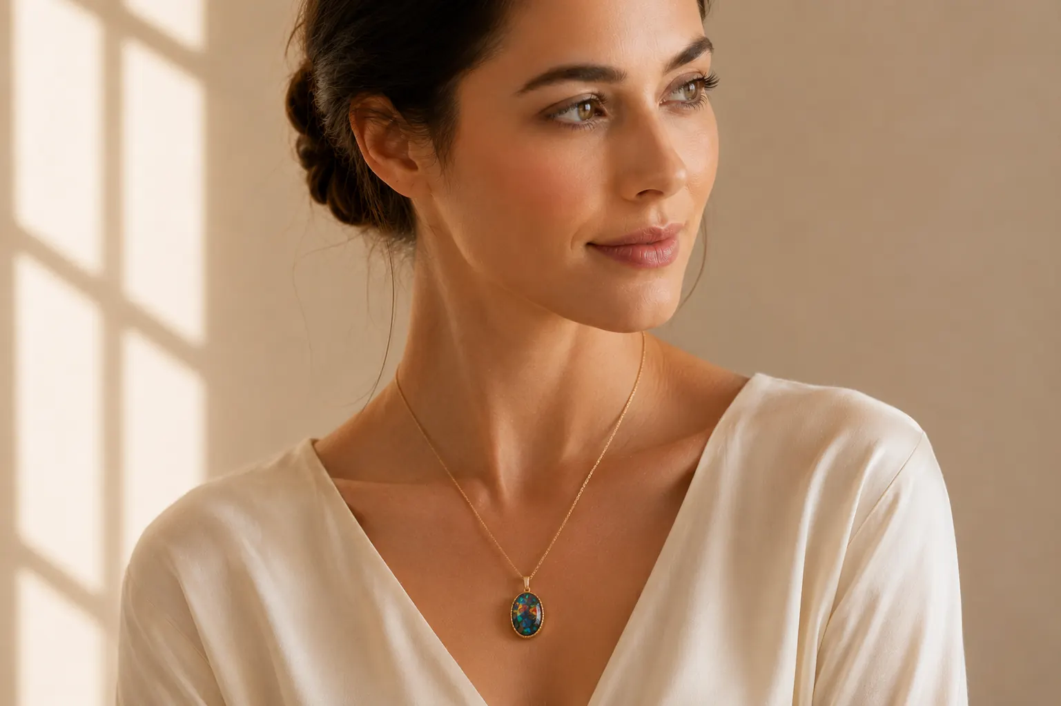 Multicolor gemstone jewelry at ATL Luxury Jewelers Atlanta showroom