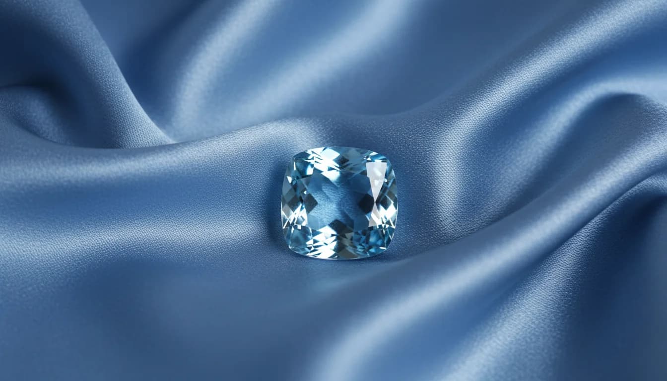 December birthstone — Blue Topaz