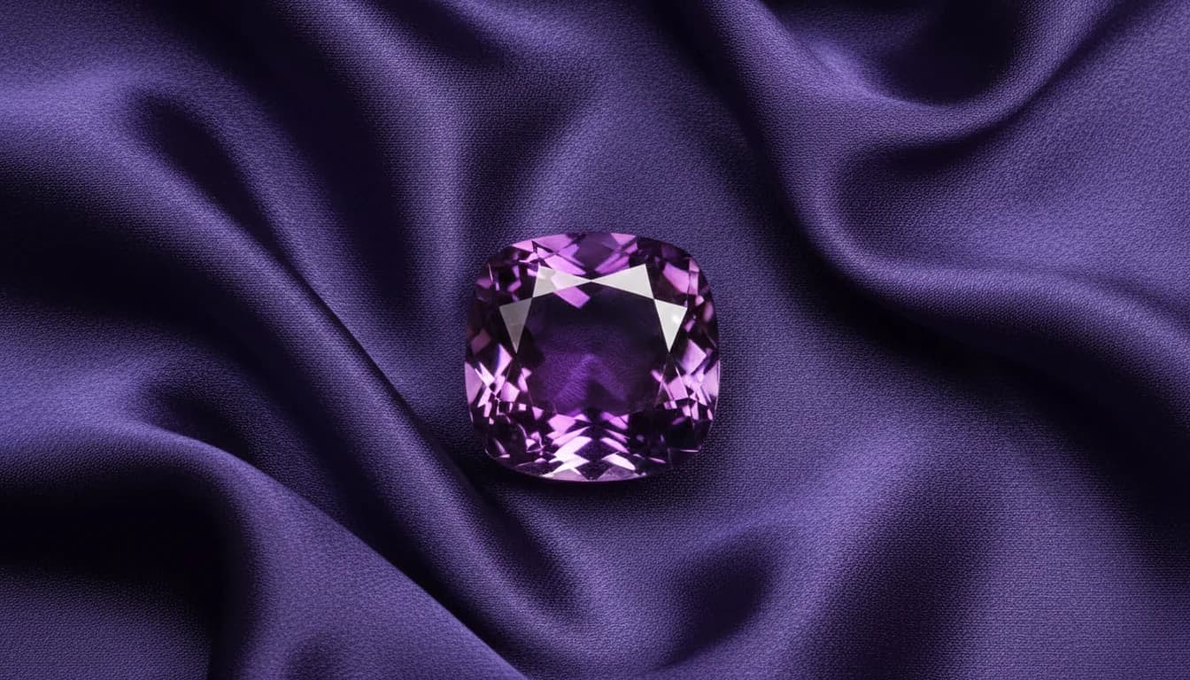 February birthstone — Amethyst