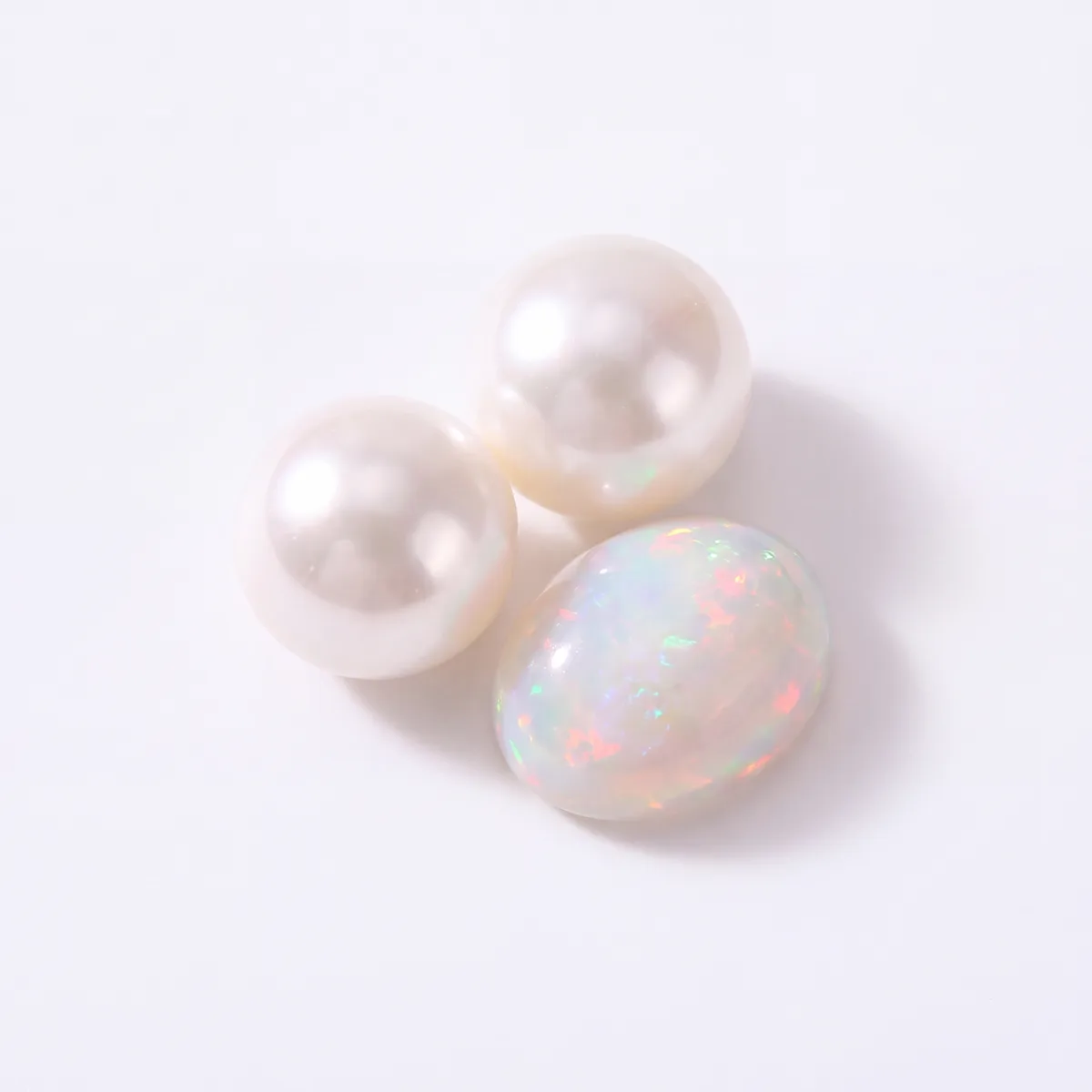 White pearl and opal jewelry — ATL Luxury Jewelry, Atlanta