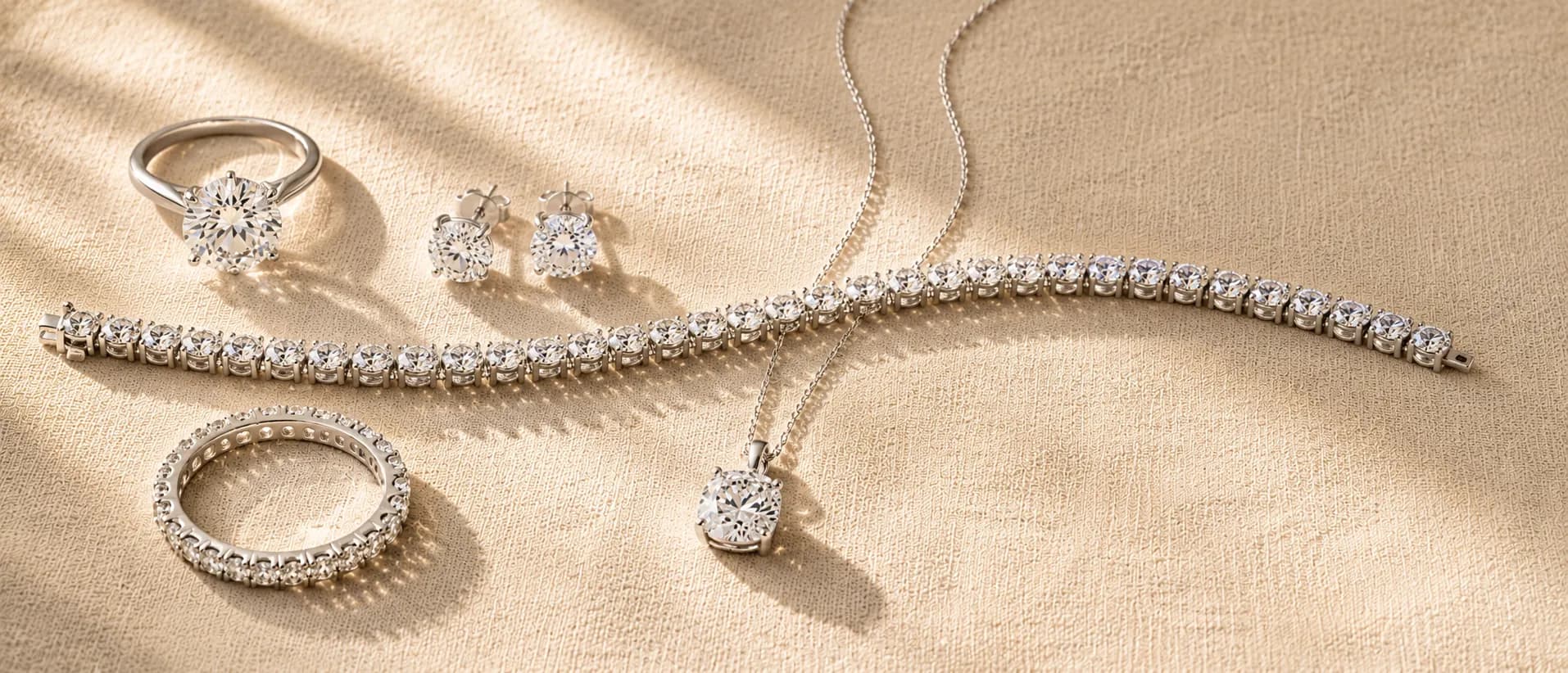 Diamond jewelry collection at ATL Luxury Jewelry Atlanta
