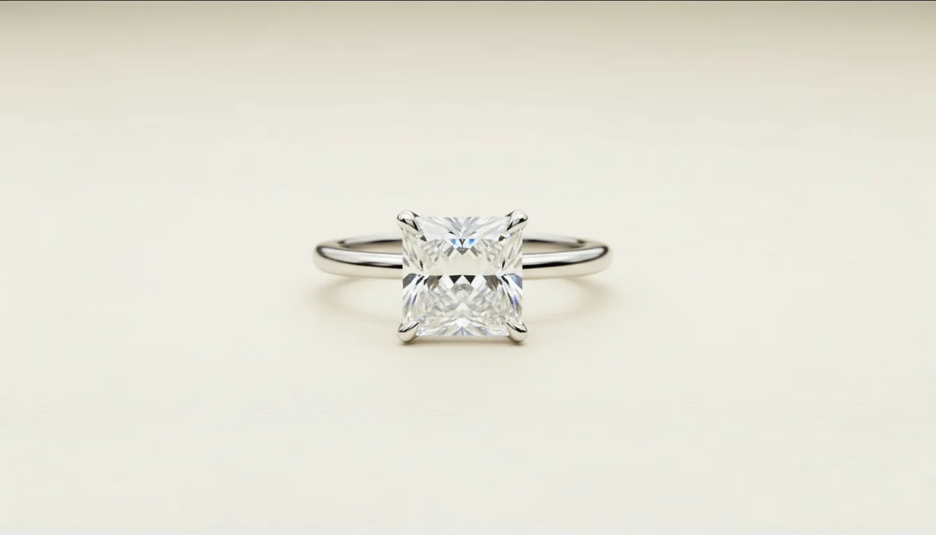 Princess cut diamond