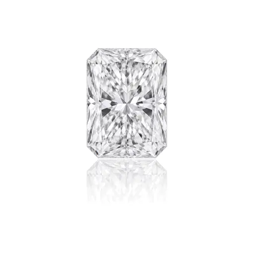 Radiant cut diamond